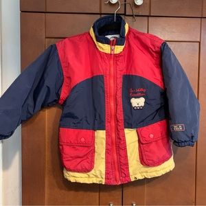 Teddy bear winter coat pit to pit 16”